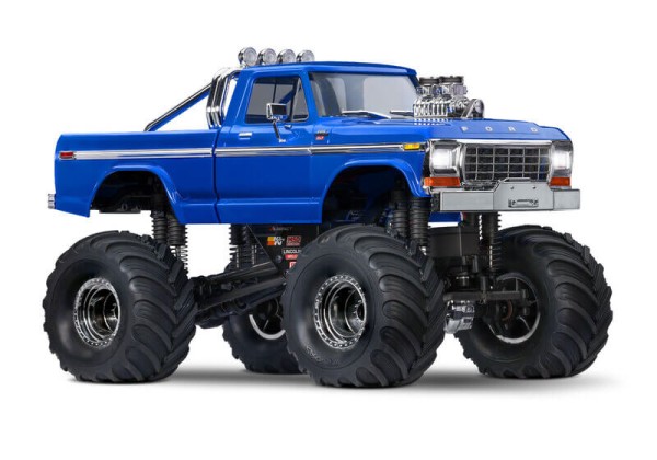Traxxas TRX98044-1-BLUE TRX-4M Ford F150 4x4 blau 1/18 MonsterTruck RTR