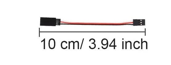 Verlängerungs Kabel - Männchen/Weibchen - JR - 10cm Länge