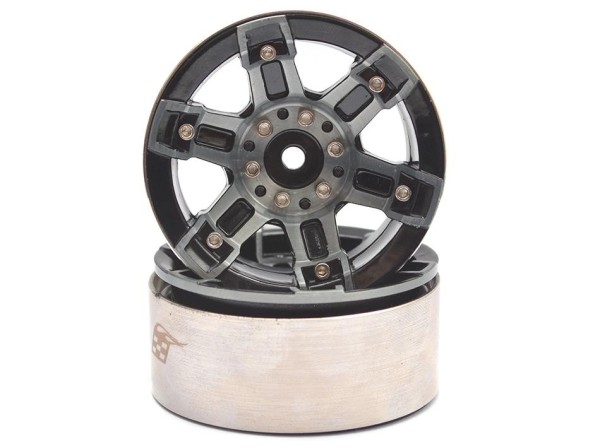 Team Raffee Co. EVO™ 1.9 High Mass Beadlock Aluminum Wheels HNC - 6 (2/Set)