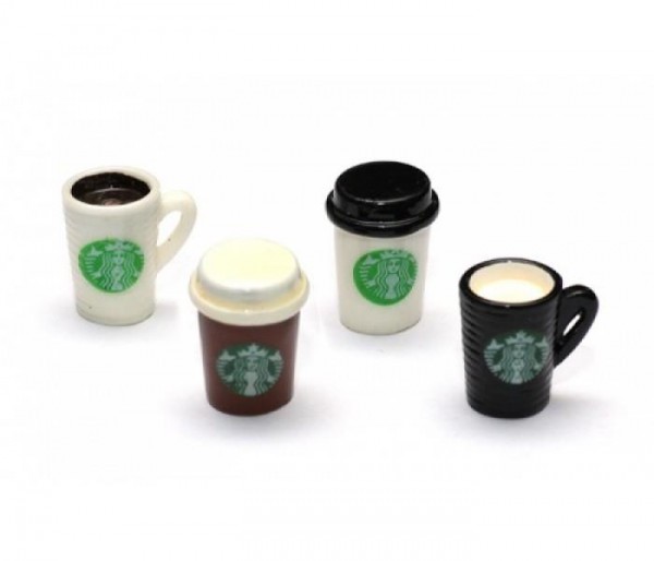 Team Raffee Co. Scale Mug Coffee Cup Drinks (4/Set)
