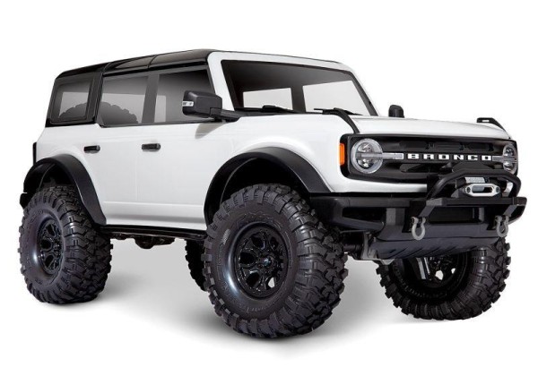 Traxxas TRX92076-4 TRX-4 2021 Ford Bronco weiss RTR 1/10 4WD Scale Crawler Brushed