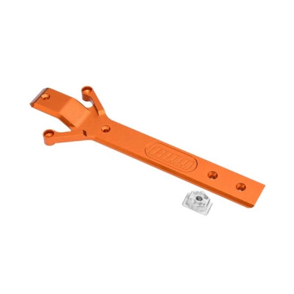 GPM GPMTXMM016OR Alu-Chassis-Platte orange (1) TRX MiniMaxx