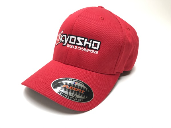 KYOSHO FLEXFIT CAP L/XL - ROT
