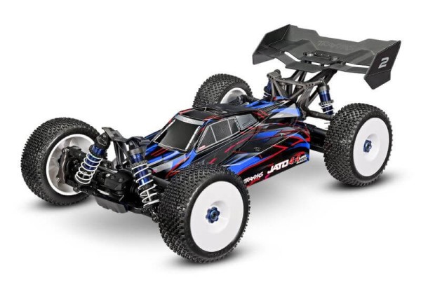 Traxxas TRX90386-4-BLUE JATO 4x4 VXL 1:8 blau VXL 4S Brushless