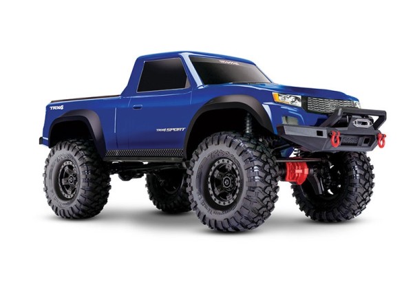 Traxxas TRX82224-4-BLUE TRX-4 Sport 4x4 blau 1/10 Scale-Crawler RTR