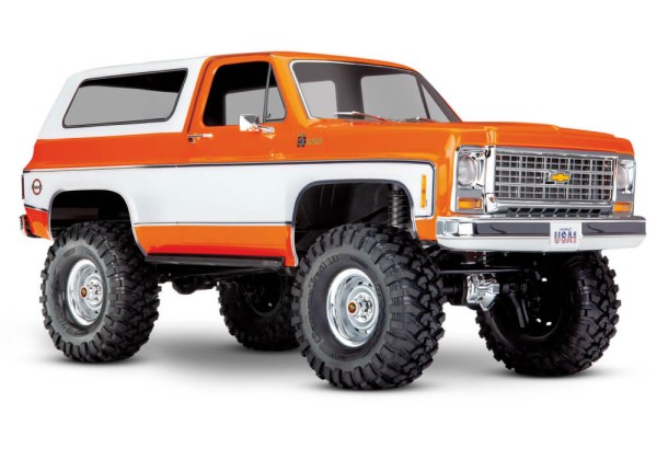 Traxxas TRX82276-4-ORNG RX-4 79 Chevy Blazer orange/weiß 1/10 Crawler RTR Brushed Clipless