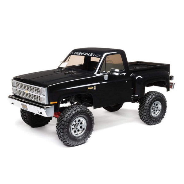 Axial AXI03030T2 Chevy K10 4X4 RTR 1/10 SCX10 III Base Camp 1982 Black