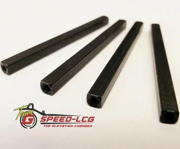 GSPEED Chassis Square Spacers black