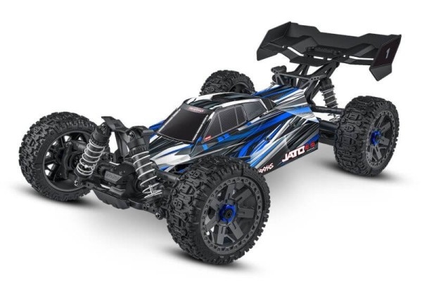 Traxxas TRX90154-4-BLUE JATO 4x4 Brushless 1:8 blau BL-2S Brushless