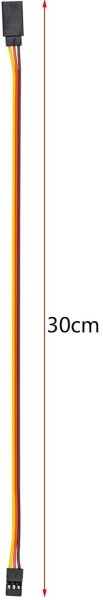 Verlängerungs Kabel - Männchen/Weibchen - JR - 30cm Länge