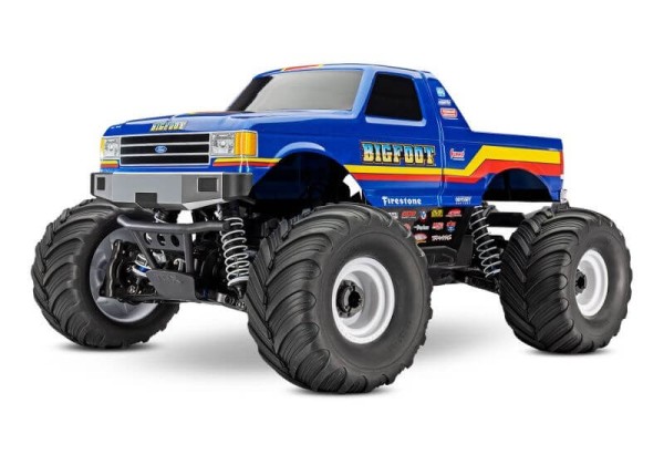 Traxxas TRX67134-4-BLUE Bigfoot 4x4 BL-2S blau 1/10 Monster-Truck RTR BL-2S Brushless