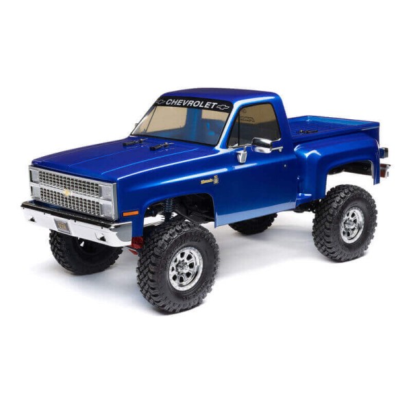 Axial AXI03030T1 Chevy K10 4X4 RTR 1/10 SCX10 III Base Camp 1982 Blue