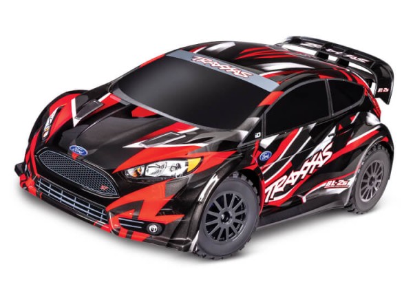 Traxxas TRX74154-4 Ford Fiesta ST 4x4 BL-2S rot 1/10 Rally RTR BL-2S Brushless HD-Teile