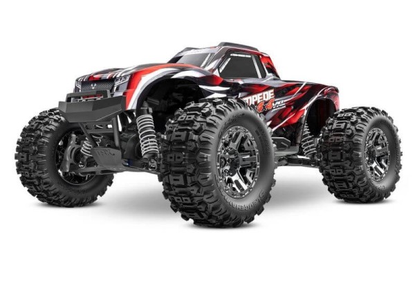 Traxxas TRX90376-4-RED Stampede 4x4 VXL HD rot1/10 Monster-Truck RTR Brushless