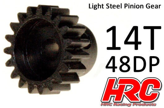 Light Steel Pinion Gear 14T 48DP