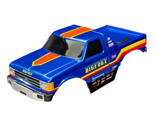 Traxxas TRX9020-BLUE Karosserie BIGFOOT No.8 blau 4x4 Stampede