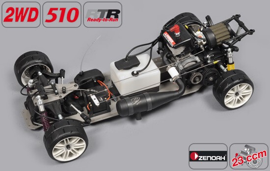 FG 164200RZ FG Sportsline 2WD 510er Radstand, Zenoah G230 Motor, inkl. RTR