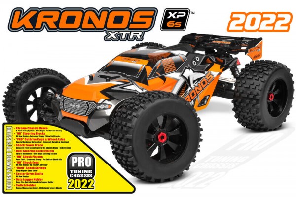 Team Corally C-00273 KRONOS XTR 6S - 2022 - 1/8 Monster Truck LWB - Roller Chassis
