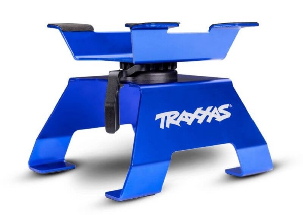 TRAXXAS TRX8796-BLUE Auto-Stand Aluminium blau 1/8 bis 1/10