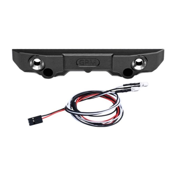 GPM GPMTXMM330RBK Alu-Bumper hi schwarz mit LED TRX MiniMaxx