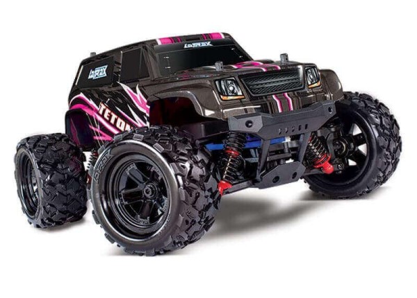 Traxxas TRX76054-1 LATRAX Teton 4x4 pink RTR +12V-Lader+Akku 1/18 4WD Monster Truck