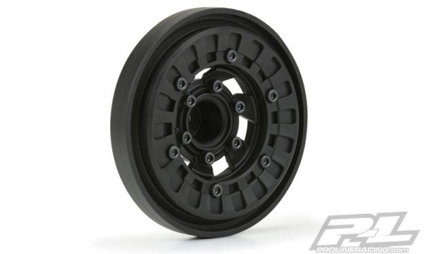 Pro-Line Vice CrushLock felgen schwarz/schwarz v/h (2) für 2.6 Mud Tires mit 6x30 Removable Hex