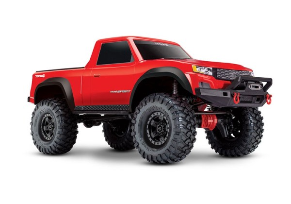 Traxxas TRX82224-4-RED TRX-4 Sport 4x4 rot 1/10 Scale-Crawler RTR