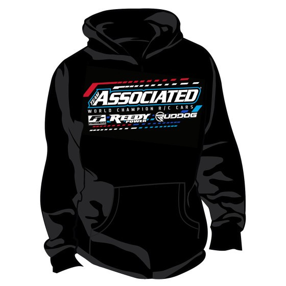 Team Associated W23 Pullover Hoodie black 2XL