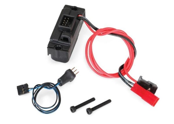 TRAXXAS TRX8028 LED LIGHTS, POWER SUPPLY, TRX-4/ 3-IN-1 WIRE HARNESS (REGULATED, 3V, 0.5-AMP)