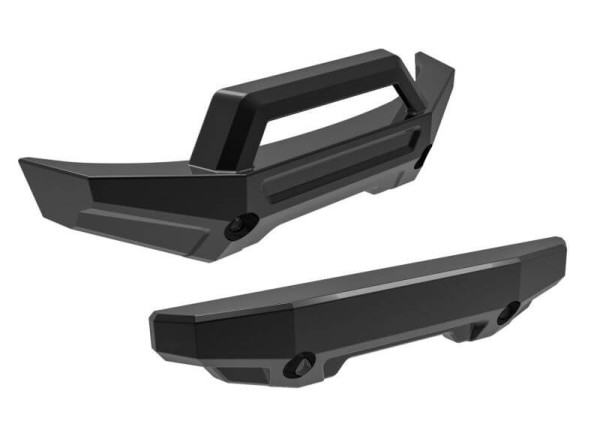 Traxxas TRX10735-BLK Bumper v/h schwarz Mini-Maxx E-Teil