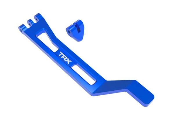 Traxxas TRX10726-BLUE Akku-Halter-Strebe Alu blau Mini-Maxx