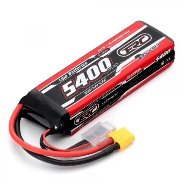 SUNPADOW SW256415 Li-Po Battery 3S 11,1V 5400mAh 100C XT60-Connector