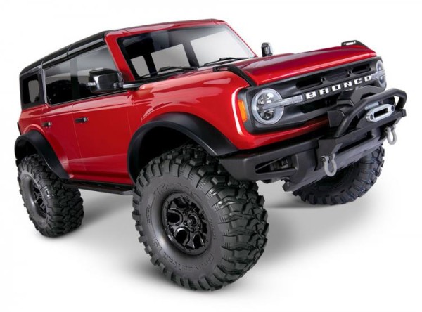 Traxxas TRX92076-4 TRX-4 2021 Ford Bronco rot RTR 1/10 4WD Scale Crawler Brushed - Aussteller