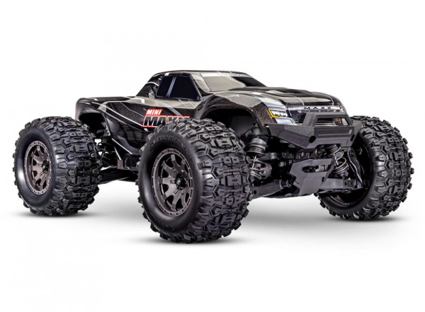 Traxxas TRX107154-1-Black - Mini MAXX 4WD BL-2s Monster Truck RTR mit Akku + Lader