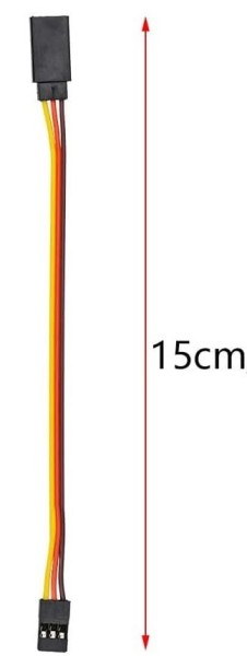 Verlängerungs Kabel - Männchen/Weibchen - JR - 15cm Länge