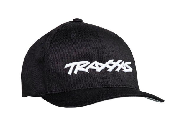 Traxxas TRX1188-BL-LXL Lgo Hat Black L/XL
