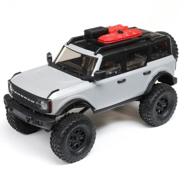 Axial AXI00006T2 SCX24 2021 Ford Bronco 4WD Truck Brushed RTR, Grey