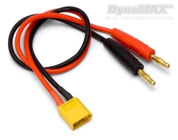 D-Max Ladekabel XT60 mit 4mm Bananenstecker