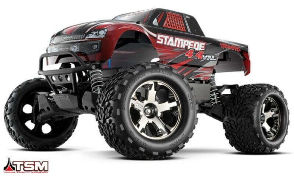 Traxxas TRX67086-4 Stampede 4x4 VXL rot RTR 1/10 4WD Monster Truck