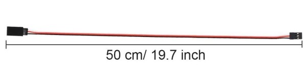 Verlängerungs Kabel - Männchen/Weibchen - JR - 50cm Länge