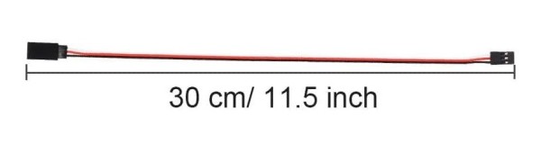 Verlängerungs Kabel - Männchen/Weibchen - JR - 30cm Länge