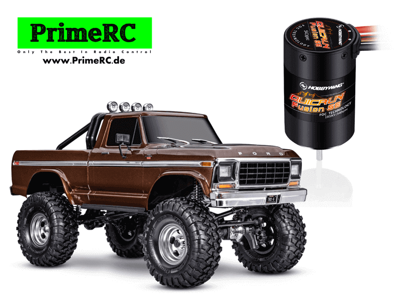 TRAXXAS TRX92046 TRX-4 FORD F150 HIGH-TRAIL RTR braun incl
