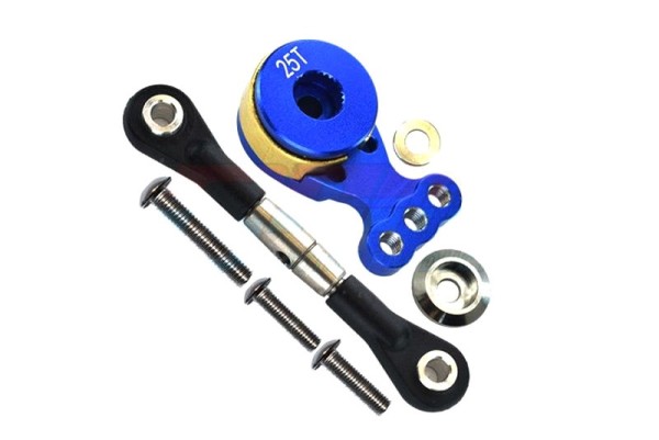 GPM Alu Hi-Torque Servo Saver 25T blau