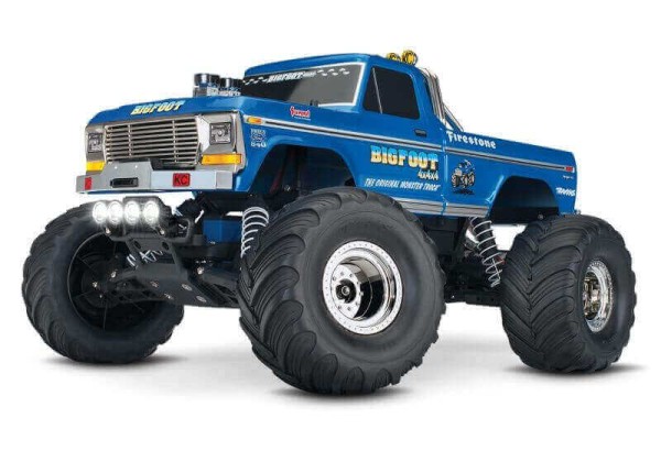 Traxxas TRX36034-61R5 BIGFOOT Original No.1 Monster Truck 2WD RTR 1/10 mit Akku +LED-Licht