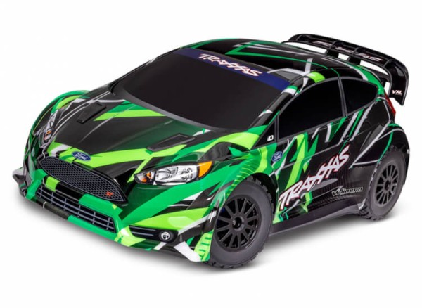 Traxxas TRX74276-4 Ford Fiesta ST grün 1/10 Rally VXL RTR Brushless